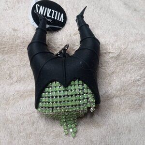 BATH & BODY WORKS Maleficent Disney Villains PocketBac Holder Jeweled Ltd Ed NEW